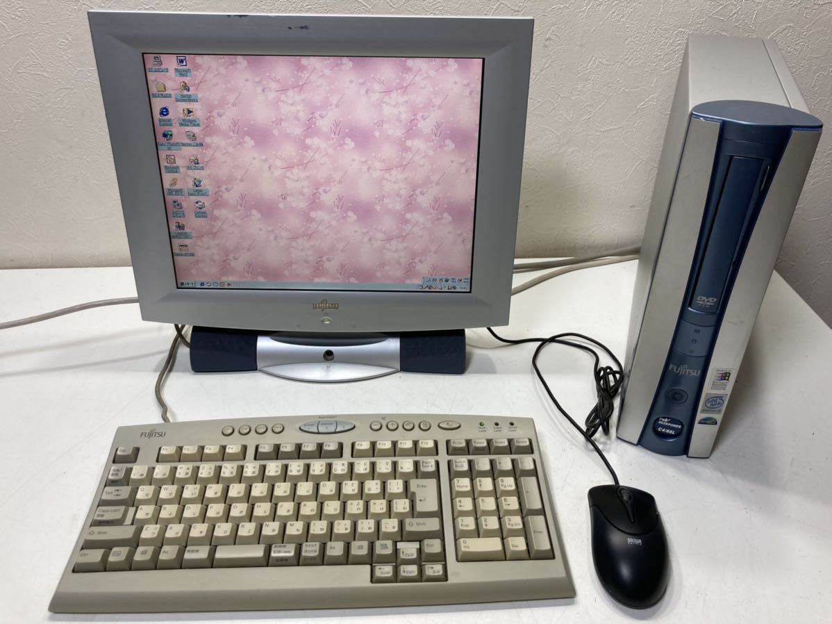 Yahoo!オークション - 【FUJITSU富士通】デスクトップFMV DESKPOWER C4