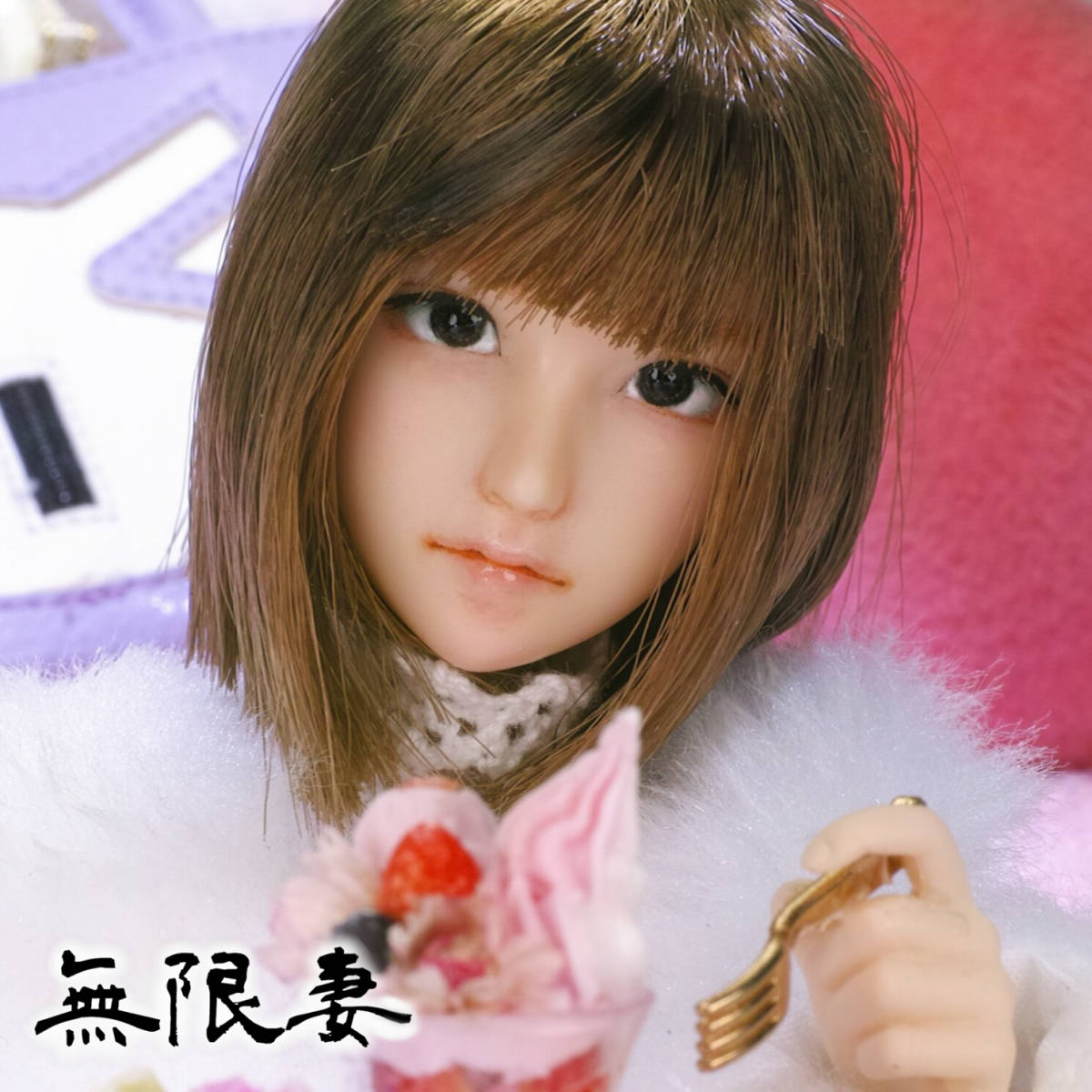 Yahoo!オークション - 【 無限妻 】1/6 カスタムドールヘッド オビツ 2