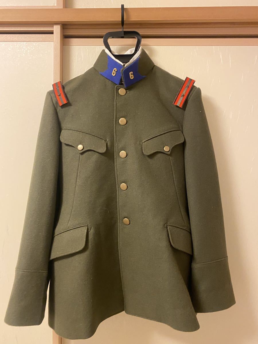 Yahoo!オークション - 日本軍 日本陸軍 昭五式軍衣 将校服 上下精密複