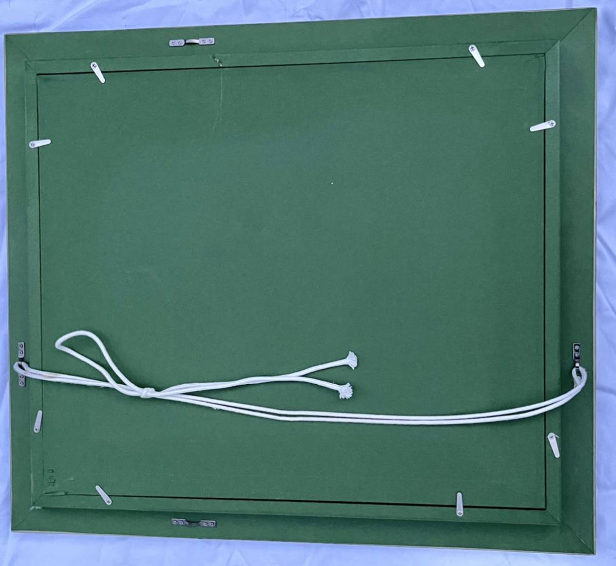 □長岡卓□子猫 おひるね F6号 油彩 油絵 日本画 長岡卓