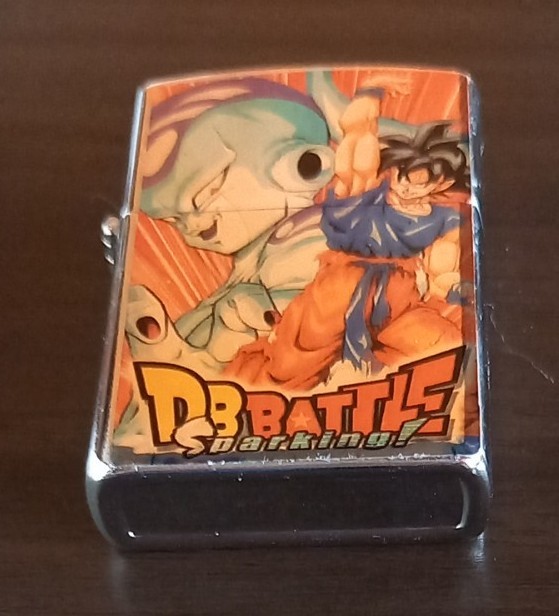 未使用品】オイルライター ZIPPO風 ドラゴンボール 孫悟空 フリーザ