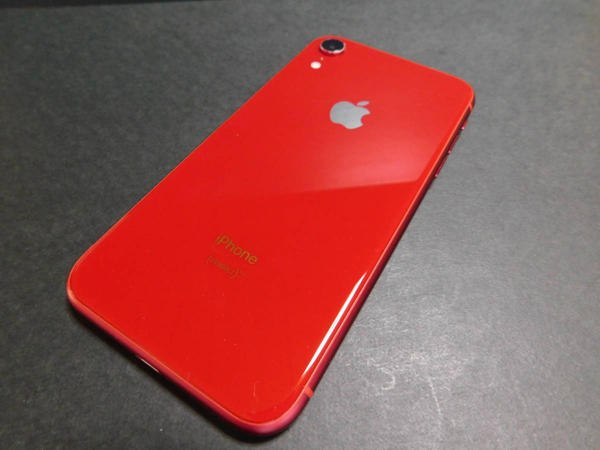 Yahoo!オークション - Apple iPhone XR PRODUCT RED 128GB simロック解