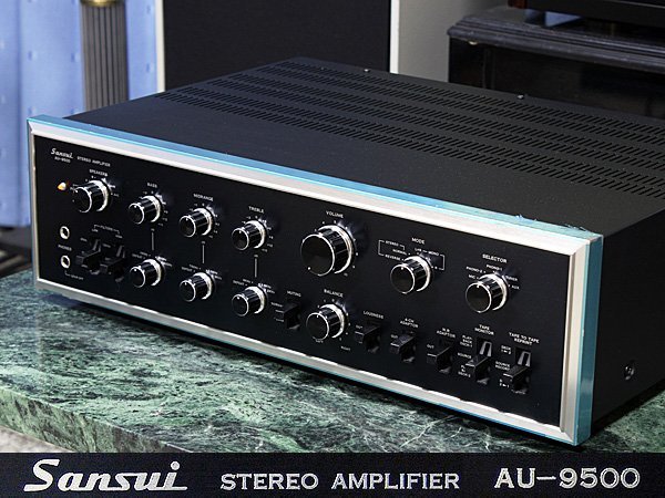 Yahoo!オークション - SANSUI AU-9500 サンスイのビンテージ銘機 プリ