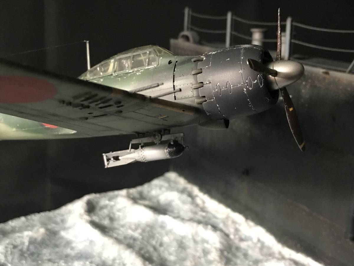 Yahoo!オークション - 1/48 零戦 完成品 ジオラマ