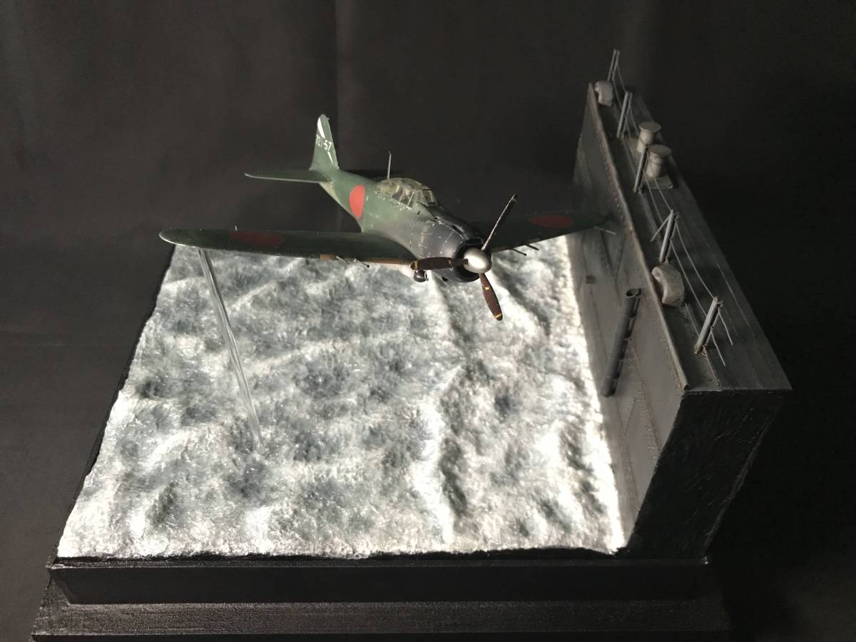 Yahoo!オークション - 1/48 零戦 完成品 ジオラマ