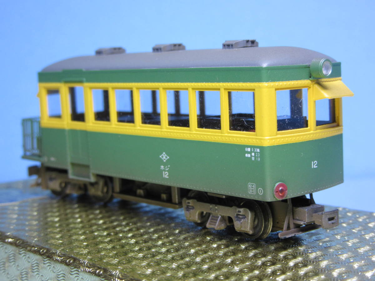 Yahoo!オークション - HOe 1/87 9mm 乗工社 井笠鉄道 ホジ12 SF メーカ