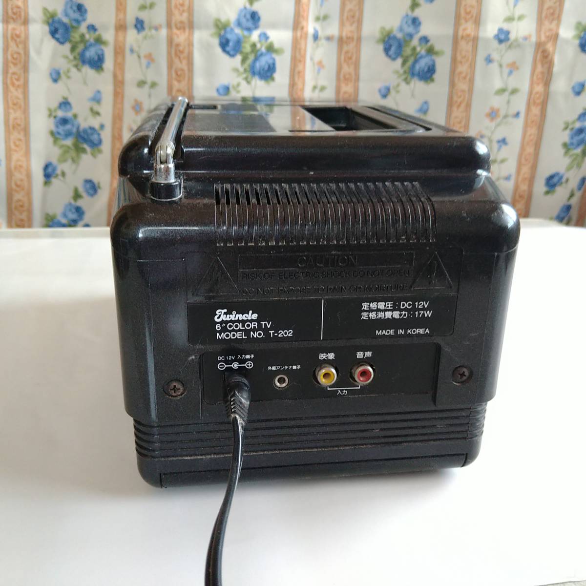 Yahoo!オークション - ブラウン管カラーテレビ Tuincle MODEL T-202 6