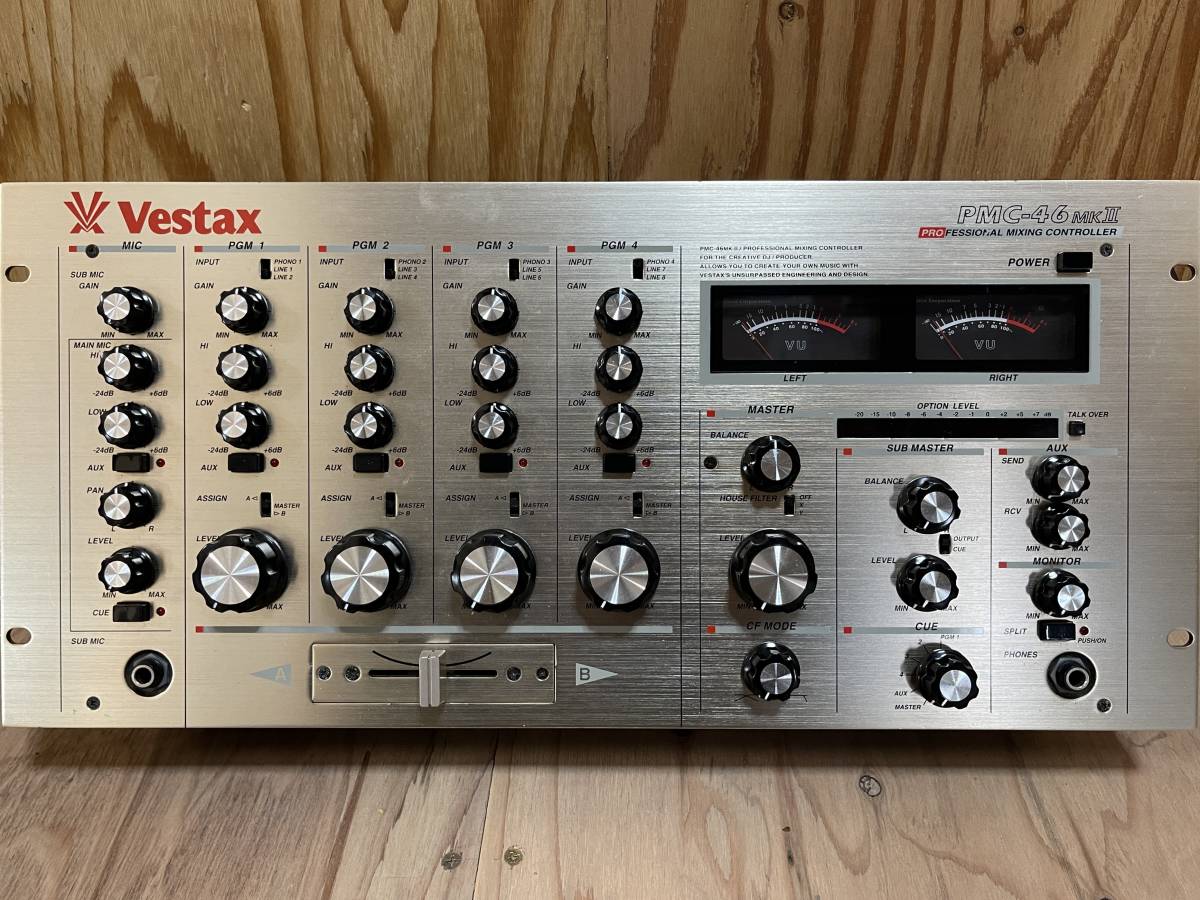 Yahoo!オークション - 名機 ロータリー ミキサー Vestax pmc 46 mk2 ベ
