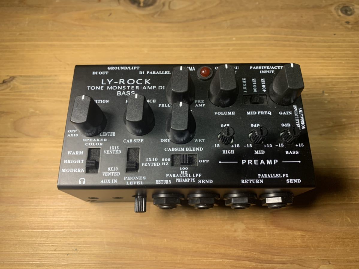 Yahoo!オークション - LY-Rock Tone Monster Bass Preamp / CabSim / D