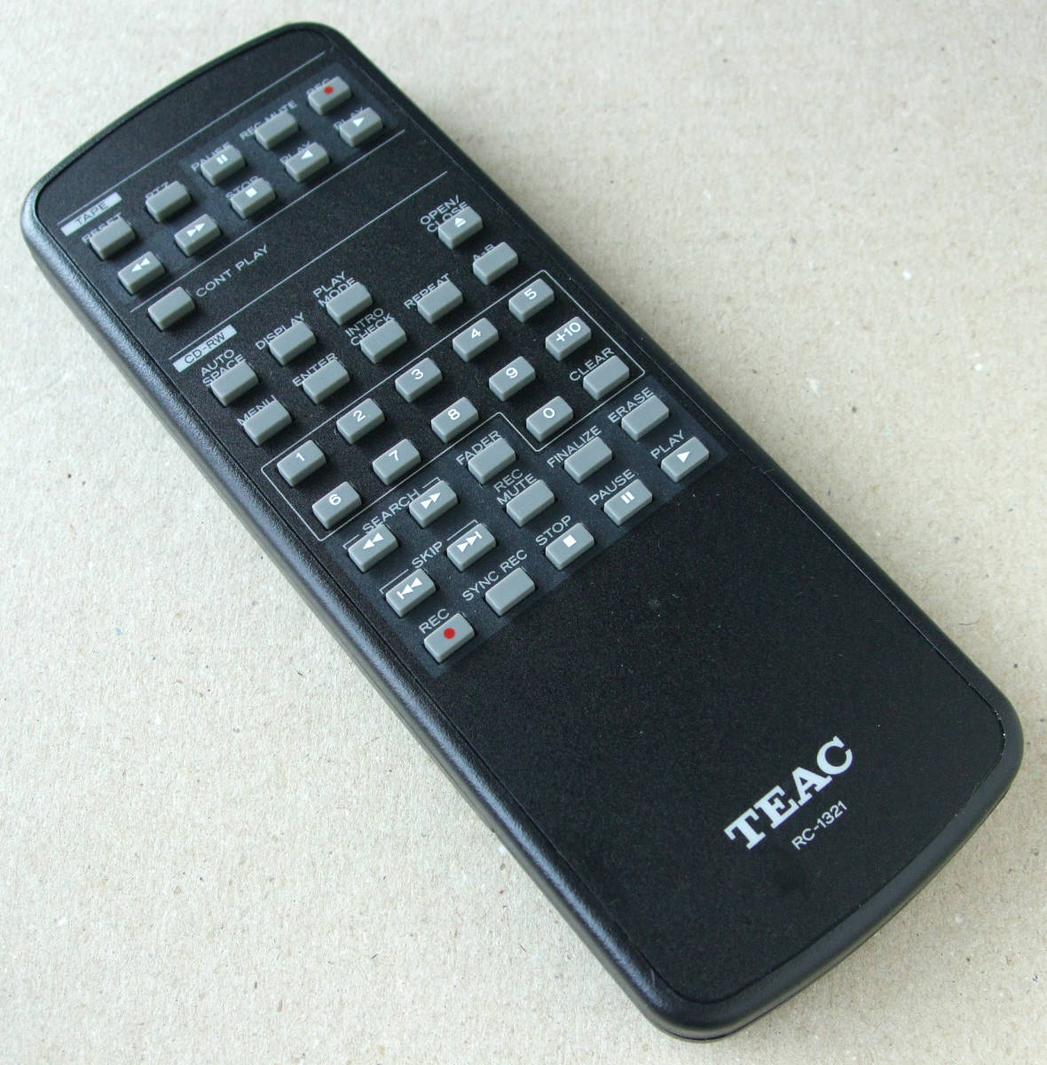 送料無料 TEAC ティアック CDレコーダー カセットデッキ AD-RW950 純正