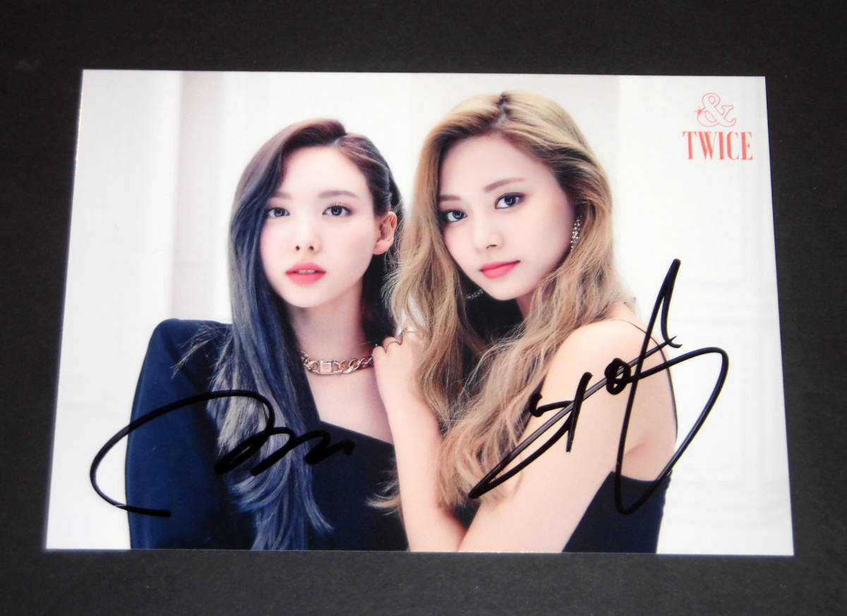 Yahoo!オークション - ナヨン ツウィ (TWICE) 直筆サイン入り・日本ア
