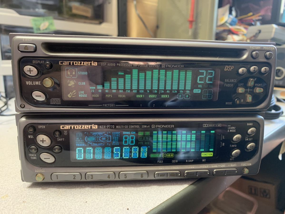 Yahoo!オークション - 当時物 Pioneer carrozzeria KEH-P770 CDS-P77の