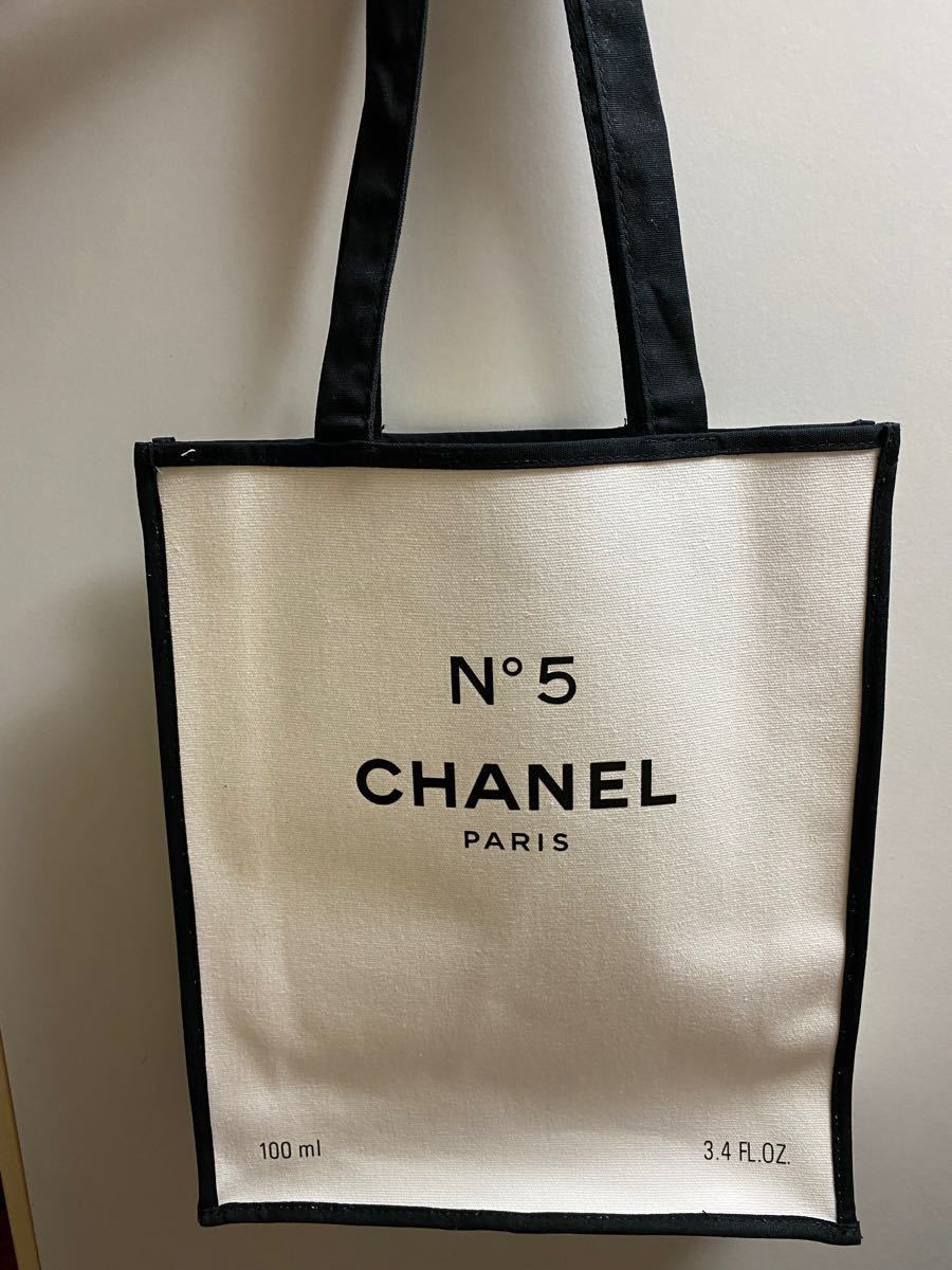 シャネルNo 5香水100周年記念ノベルティトートバック｜Yahoo!フリマ