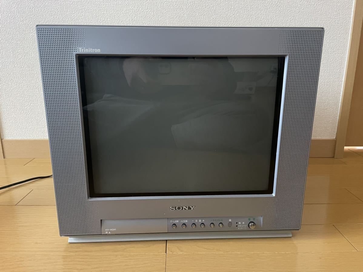 Yahoo!オークション - ソニー SONY KV-14DA1 ブラウン管テレビ トリニ