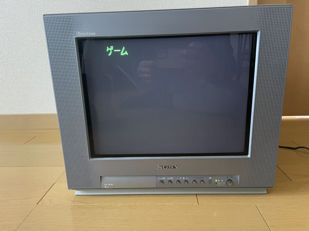 Yahoo!オークション - ソニー SONY KV-14DA1 ブラウン管テレビ トリニ