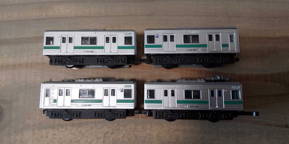 Bトレインショーティー 常磐緩行線 207系900番台 10両セット Bトレイン