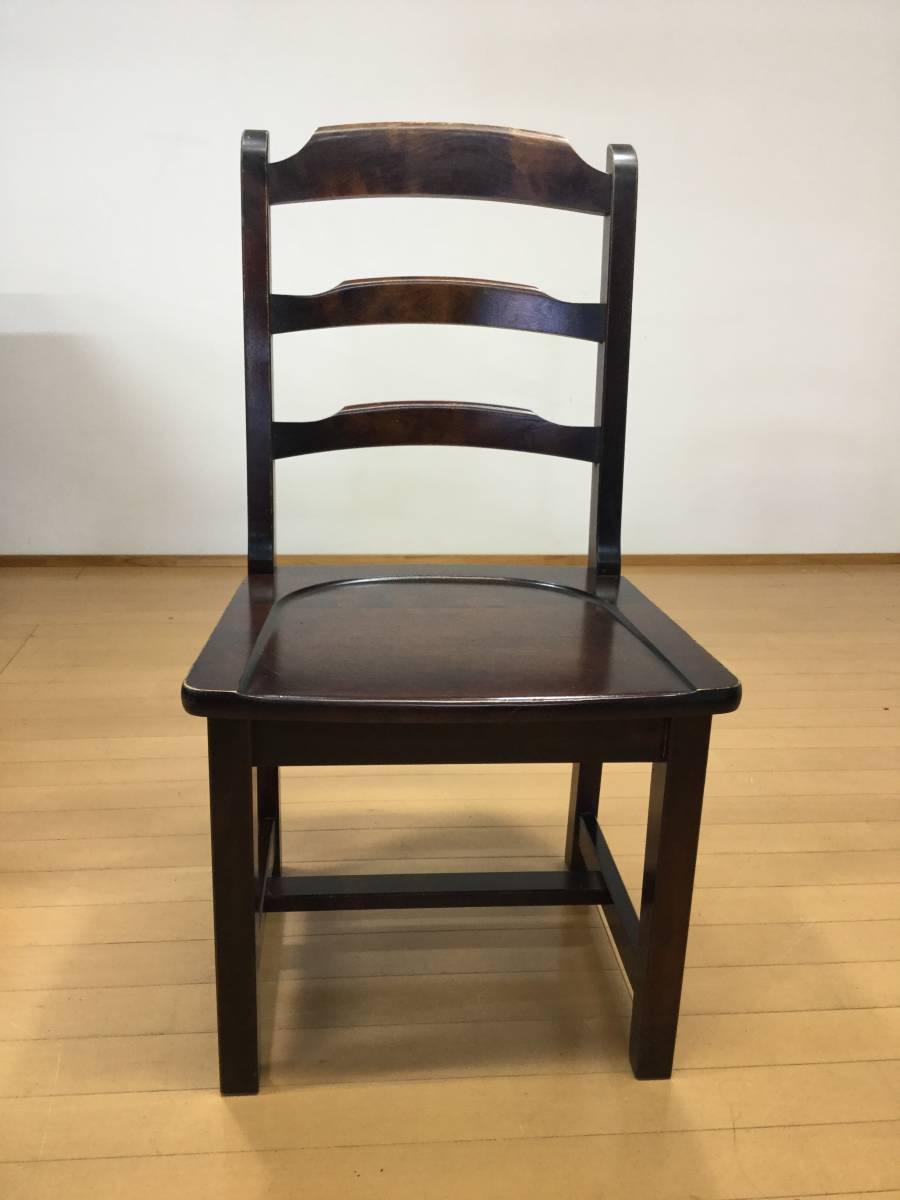 Yahoo!オークション - 北海道民芸家具 樺材 ダイニングチェア/椅子/ラ