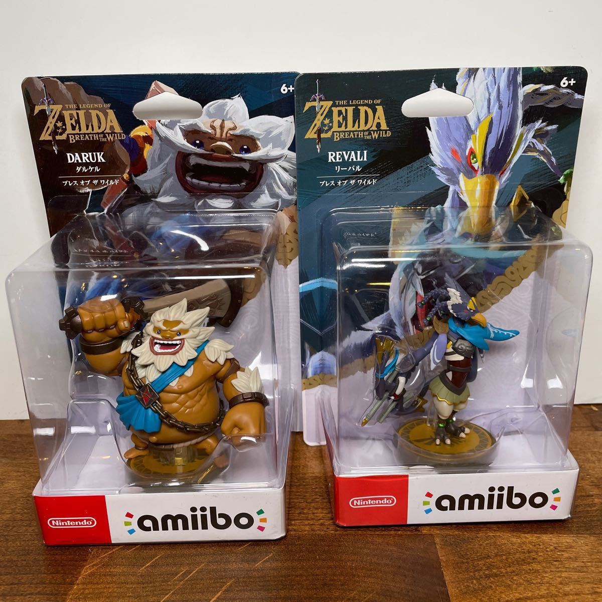 未開封 4人の英傑 amiibo アミーボ ダルケル ウルボザ ミファー