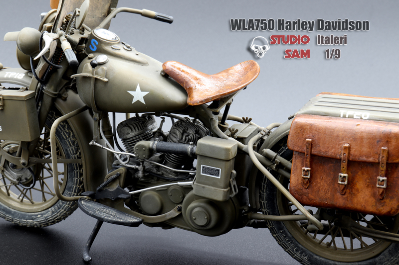 Yahoo!オークション - WLA750 Harley Davidson U.S. Motorcycle Italer
