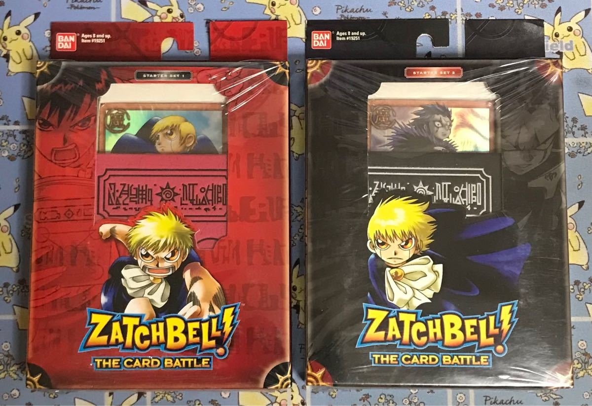 金色のガッシュベル THE CARD BATTLE 海外版スターターセット ガッシュ
