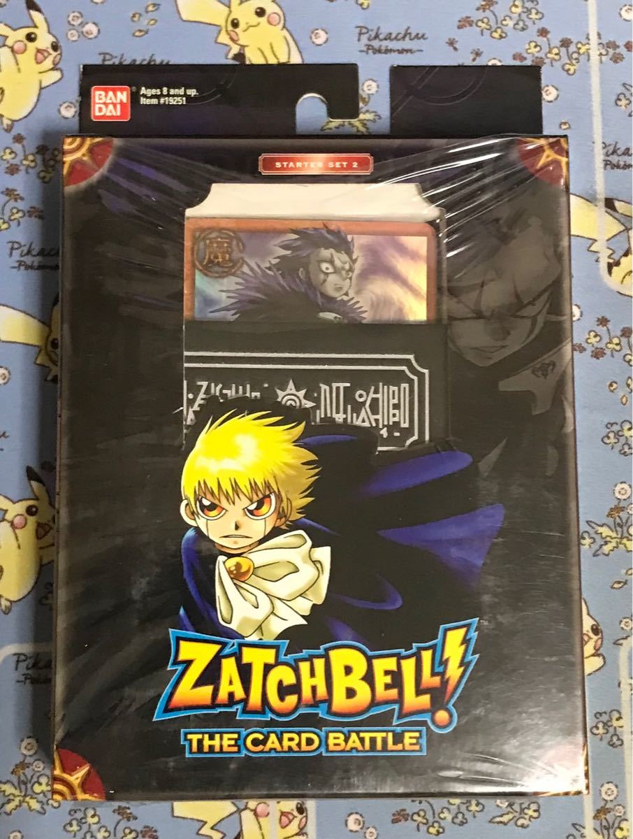 金色のガッシュベル THE CARD BATTLE 海外版スターターセット ガッシュ