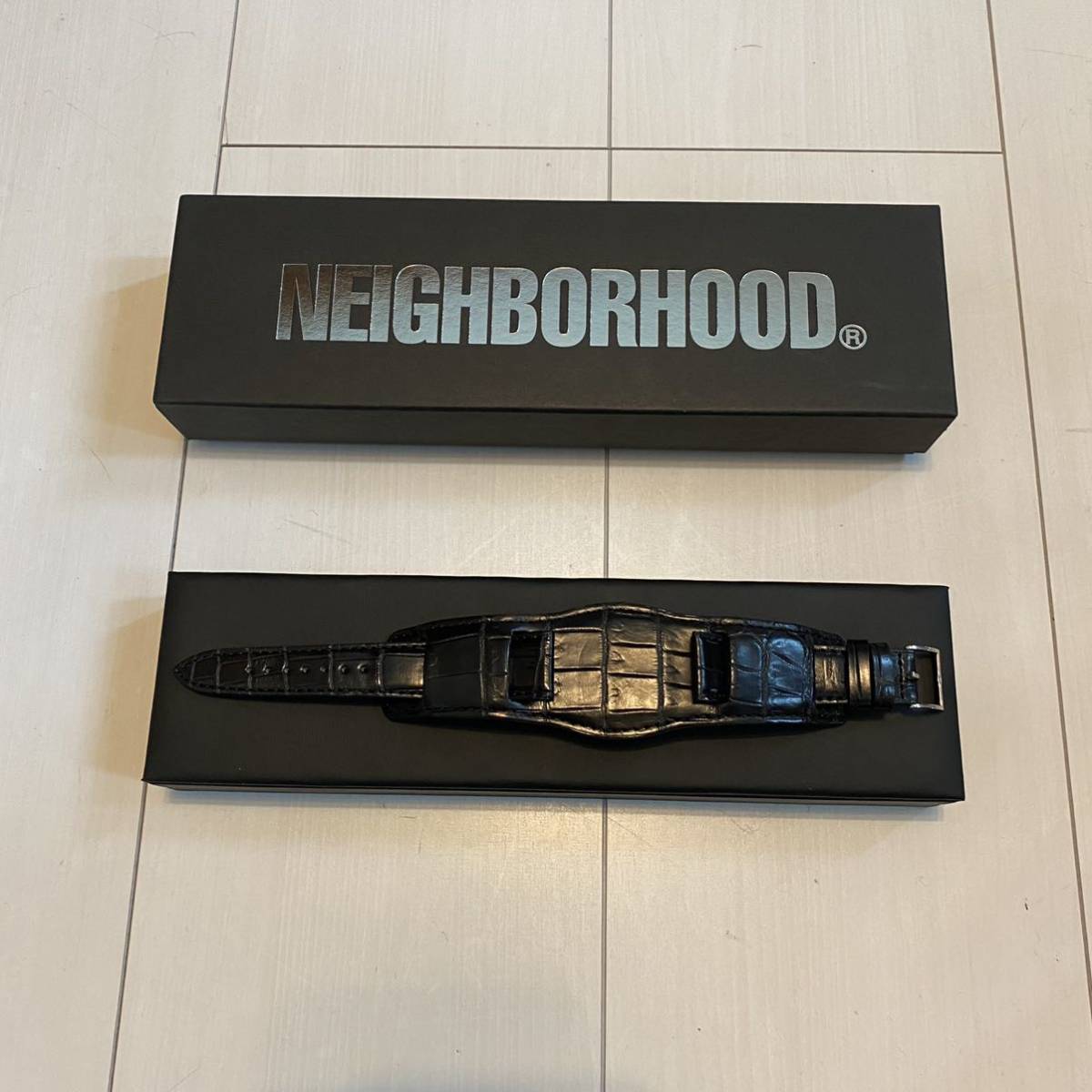 NEIGHBORHOOD ネイバーフッド 新品箱付き 21AW BAND / EL-WATCH BAND