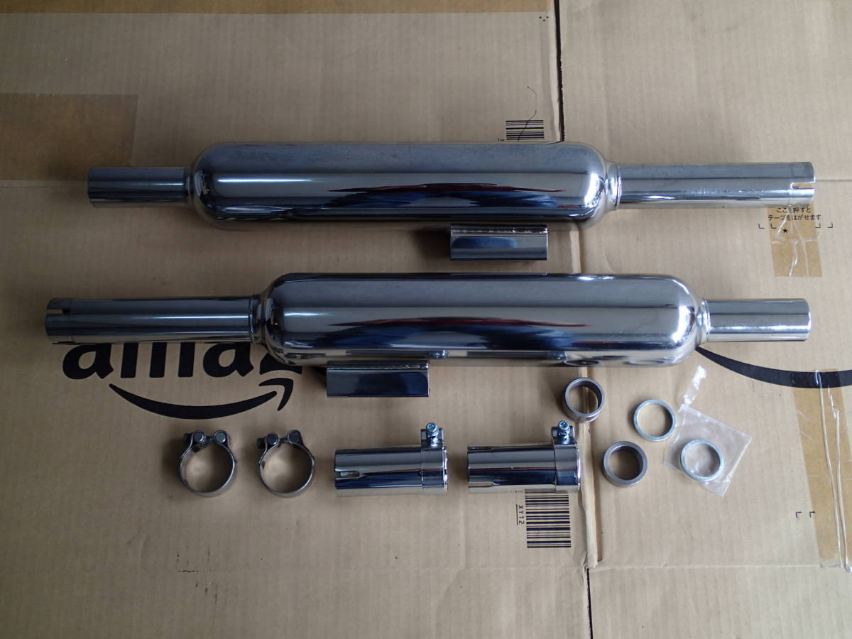 Yahoo!オークション - W650 POSH スリップオンマフラー W400 W800