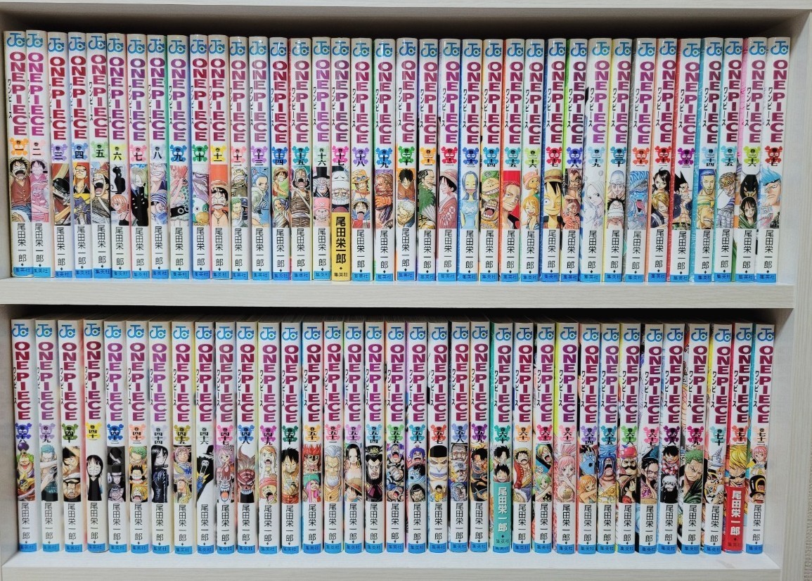 ONEPIECE既存全巻102巻+関連本7巻合計109巻セット/A01｜Yahoo!フリマ