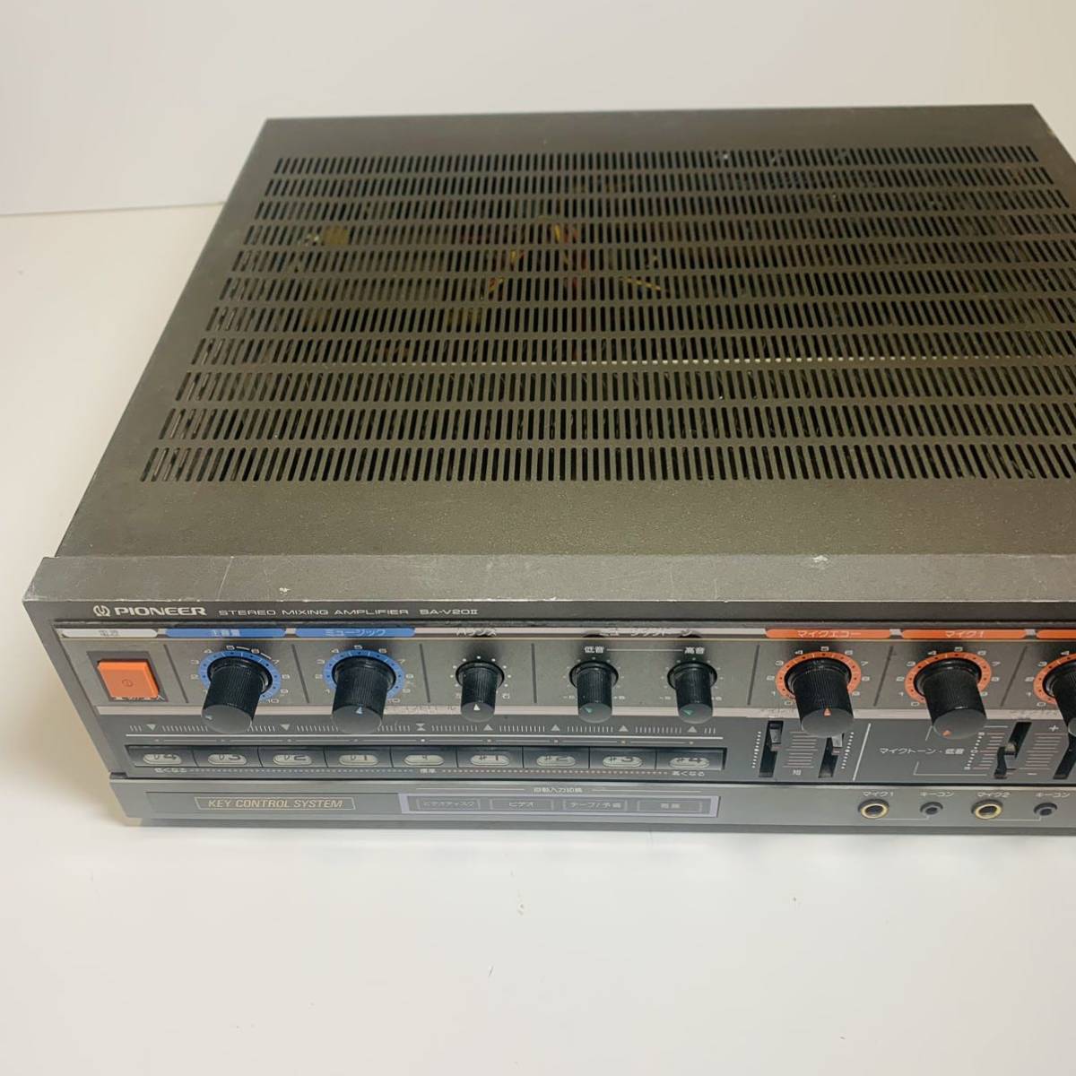 2899 PIONEER/パイオニア SA-V20II カラオケ用ミキシングアンプ 音響