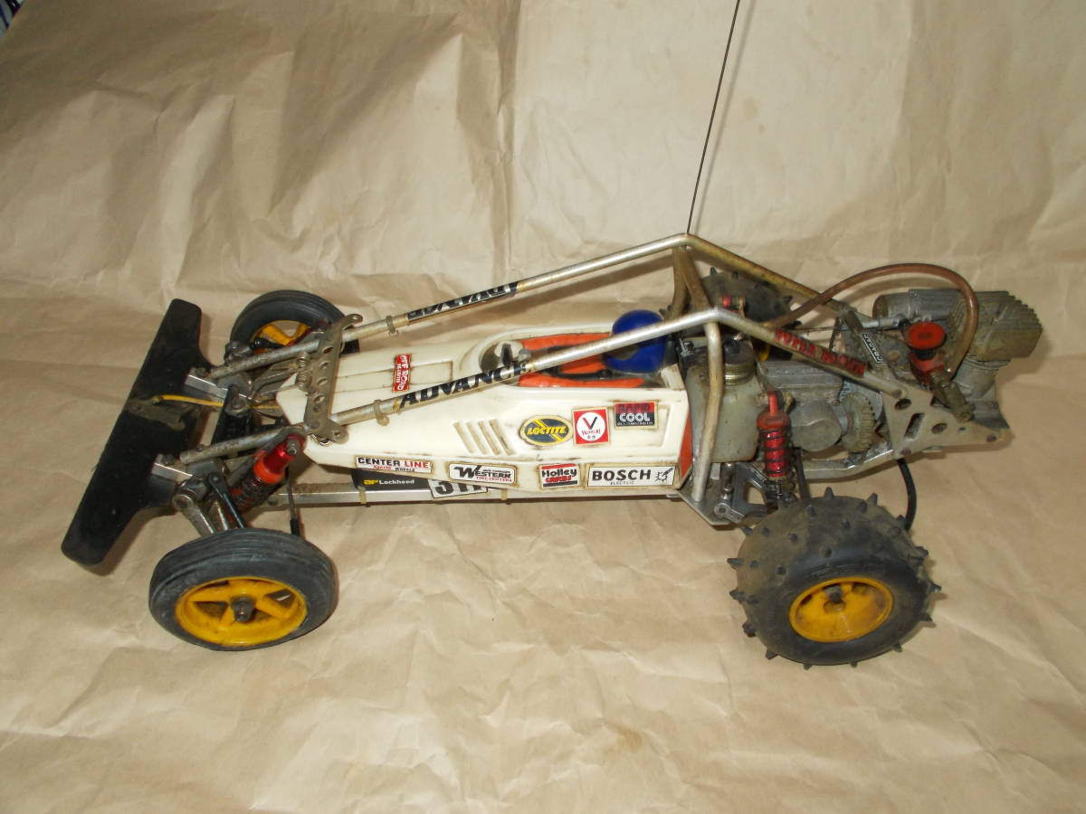 Yahoo!オークション - 京商 古いラジコンバギー・アドバンス ジャンク