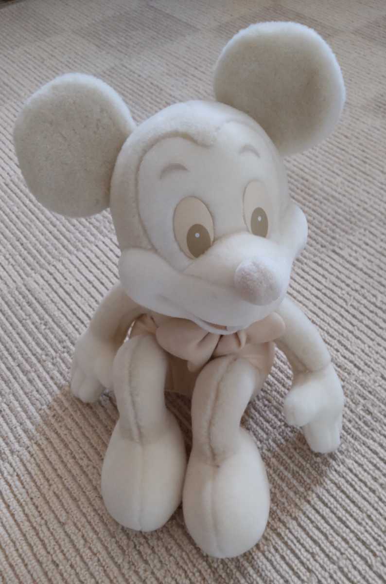 ミッキーマウス ぬいぐるみ 白 ディズニーランド Disney｜Yahoo!フリマ