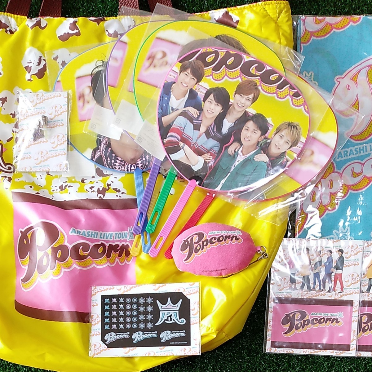 嵐 ARASHI アラシ ポップコーン popcorn グッズ13点セット バッグ ミニ
