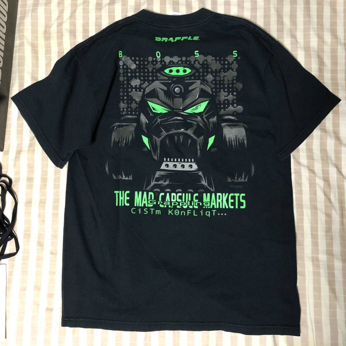 90's THE MAD CAPSULE MARKETS x GRAPPLE コラボ Tシャツ ブラック M
