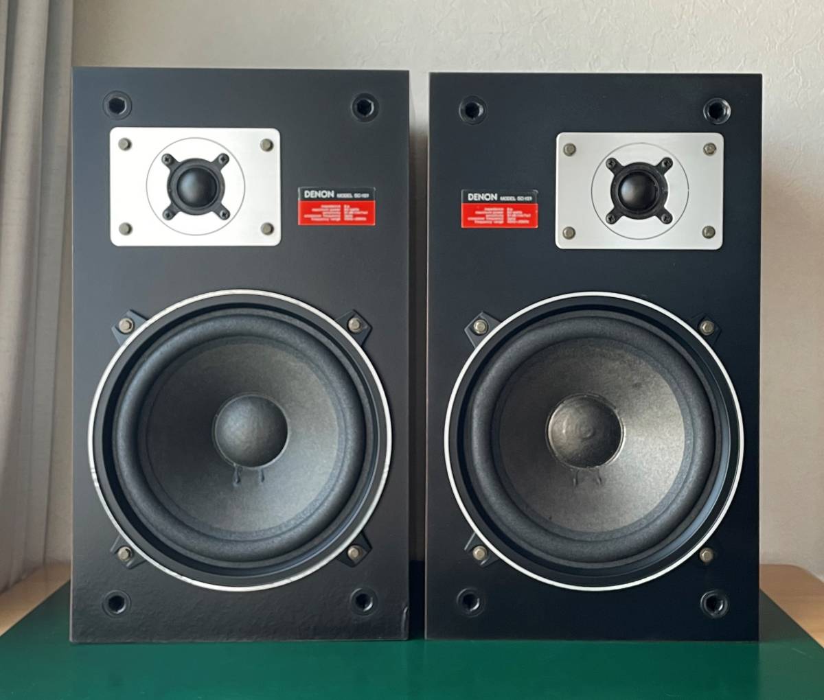 Yahoo!オークション - DENON SC-101 2ウェイ・2スピーカー・密閉方式・