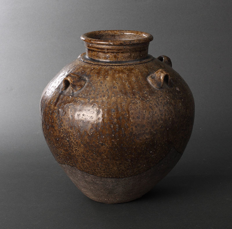 アンティーク 骨董 古美術】 南蛮 ルソン 茶壷 花瓶 花器 陶芸 茶道具