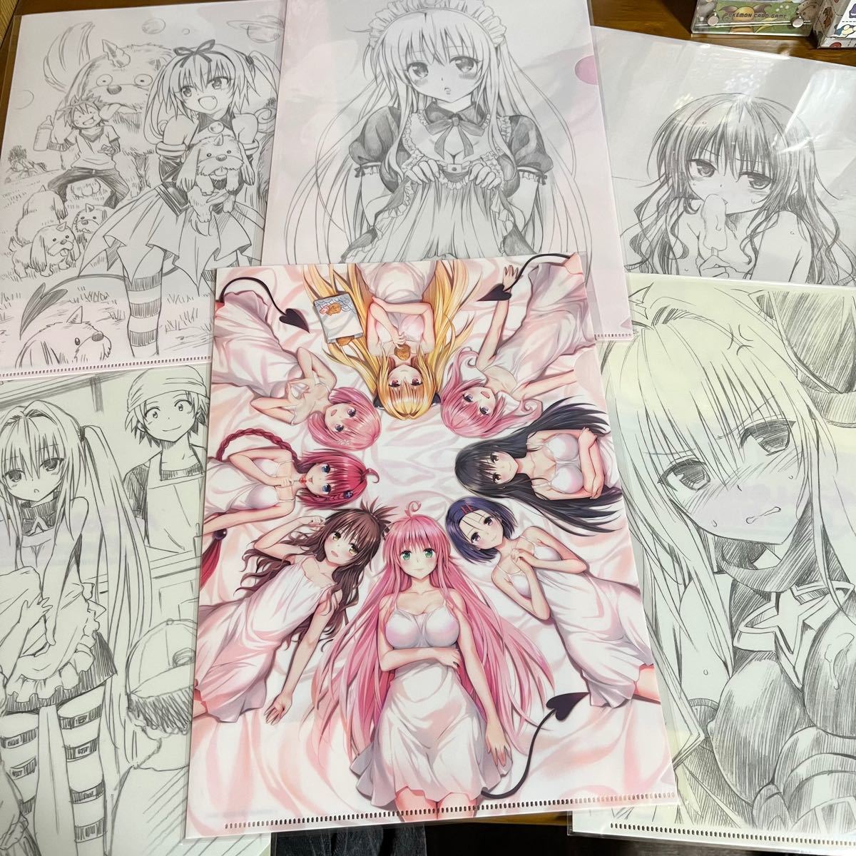 ToLOVEる原画展 クリアファイル9枚 プラス他5枚｜Yahoo!フリマ（旧