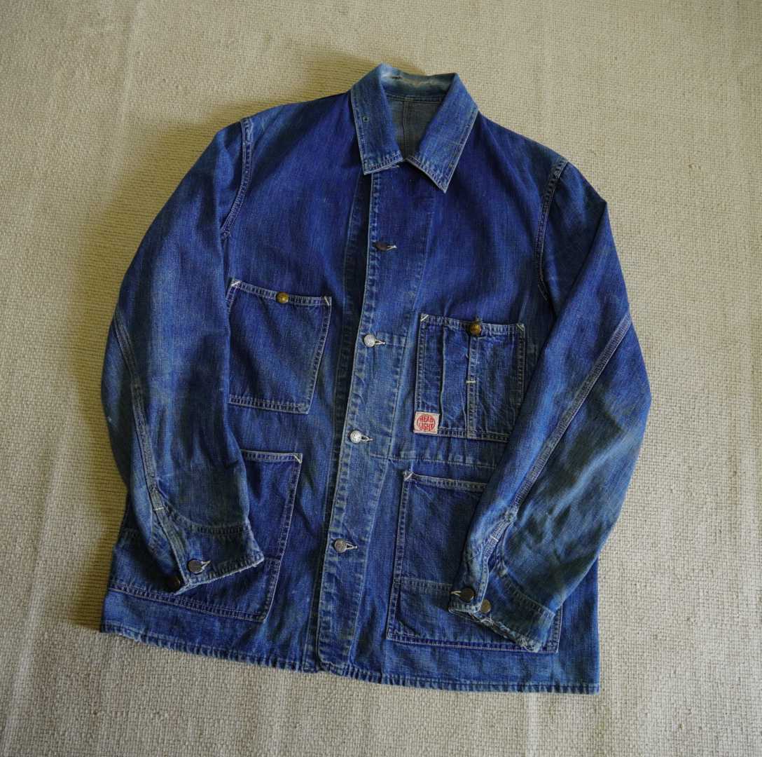 50s ヘッドライト オーバーオール 訳アリ特価 34-3550s ヘッドライト