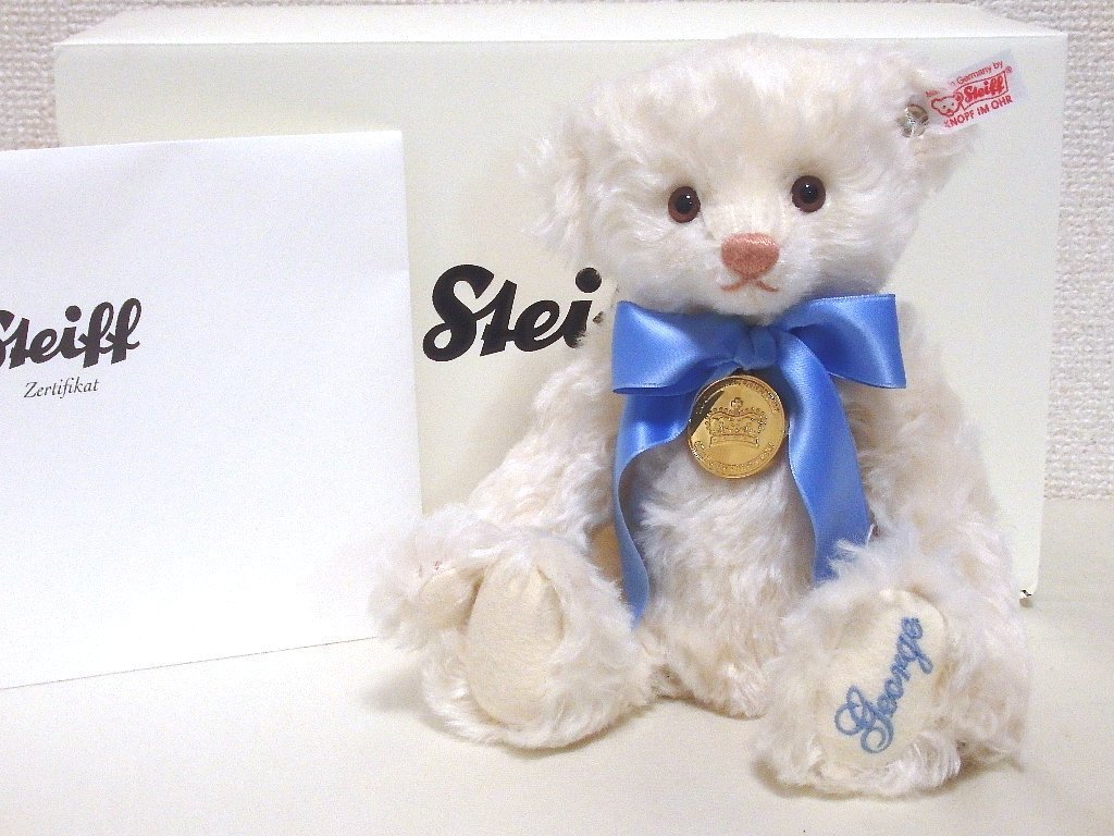 Yahoo!オークション - steiffシュタイフ/ ロイヤルベビー「ジョージ」
