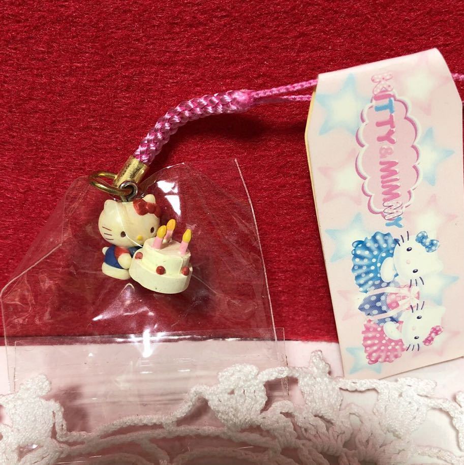 Yahoo!オークション - ハローキティ 根付 キティ＆ミミィ 28th 28周年