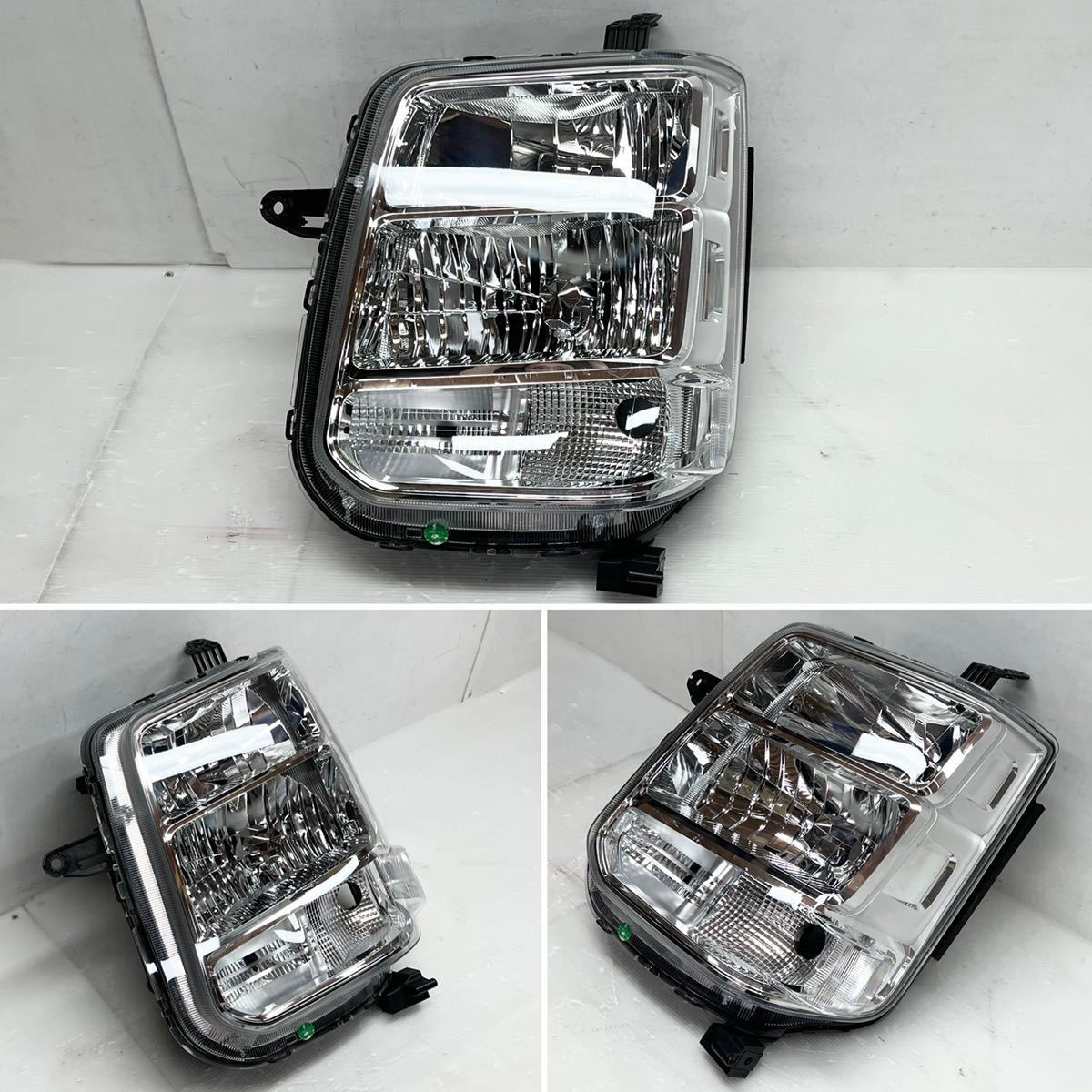 送料込 即決 エブリィワゴン DA17W 純正 HID 左右 ヘッドライト