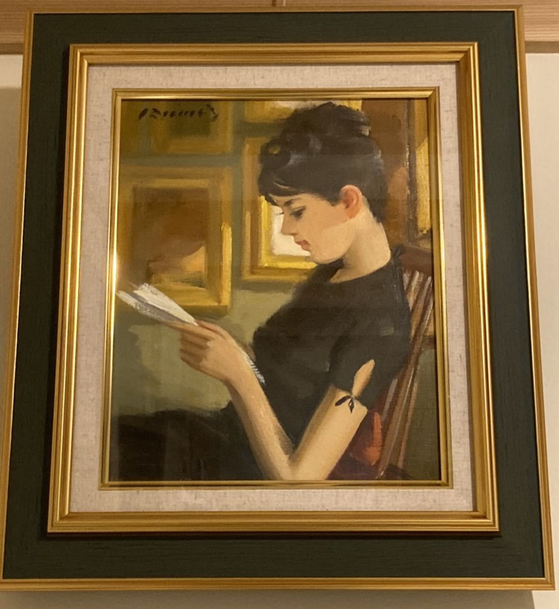 Yahoo!オークション - 真作 油彩画 早世の天才画家 泉治彦 入手困難 物