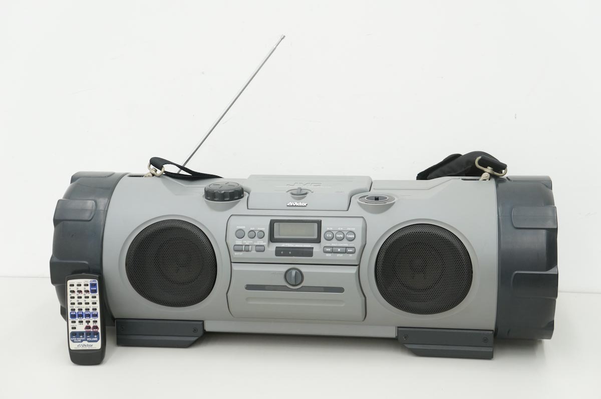 Yahoo!オークション - Victor ビクター CDラジカセ ドラムカン RV-X70