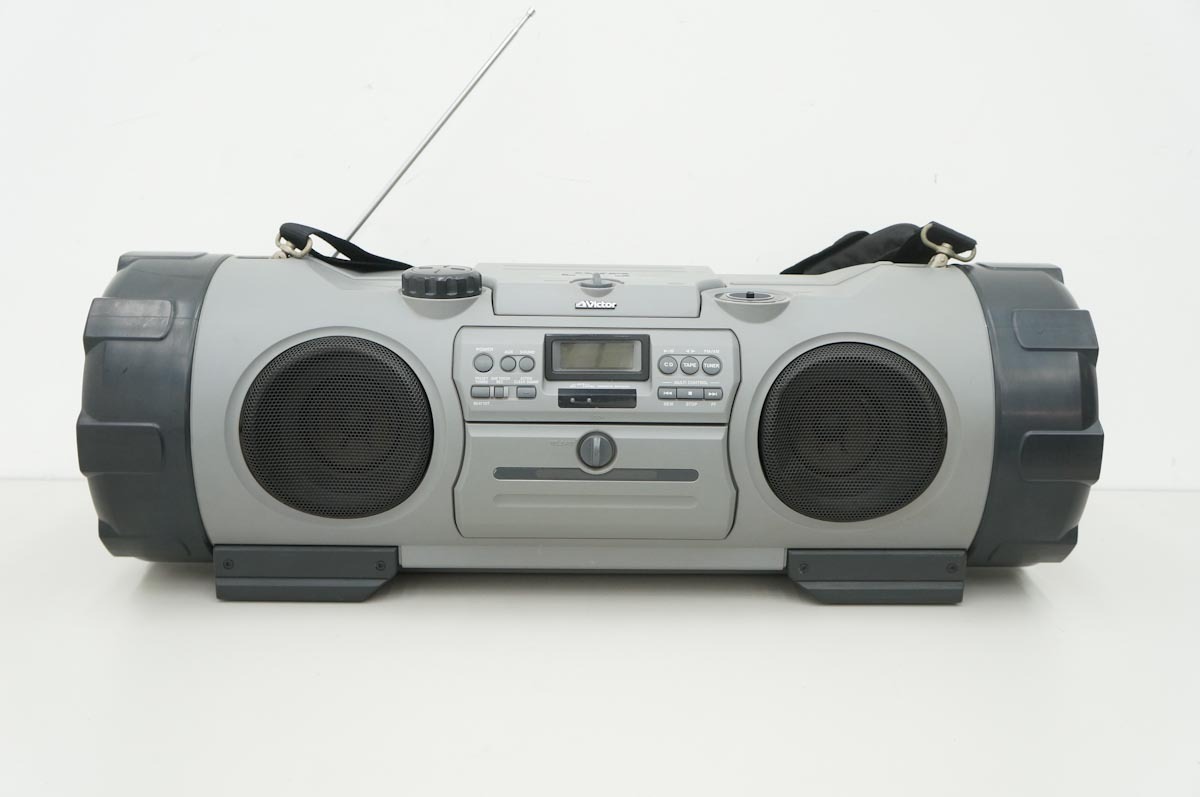 Yahoo!オークション - Victor ビクター CDラジカセ ドラムカン RV-X70