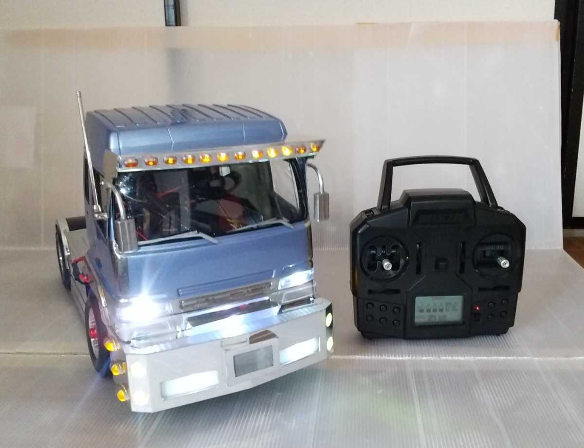 Yahoo!オークション - TAMIYA タミヤ 1/14 ムネトラ キャビン デコトラ