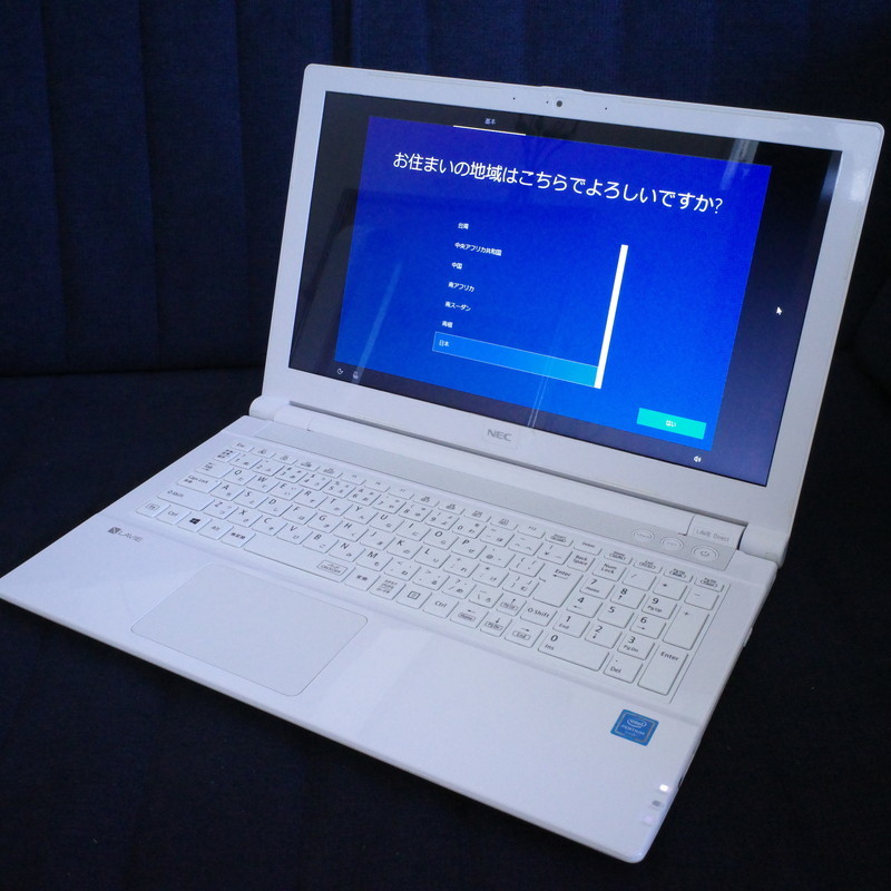 Yahoo!オークション - 美品 初期化済 NEC ノートパソコン ノートPC LA