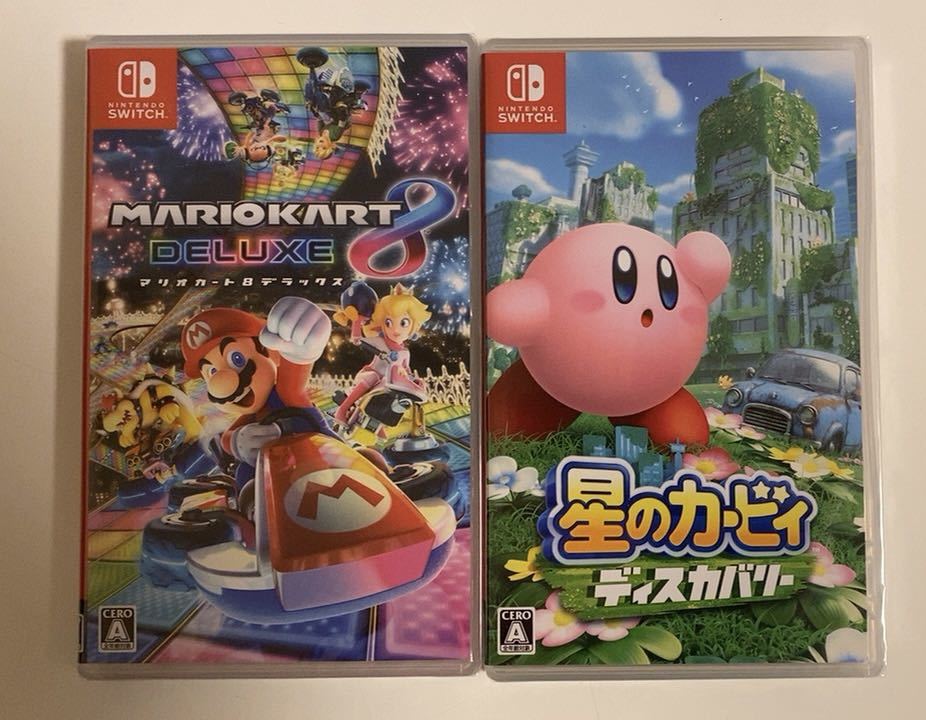 Switch ソフト マリオカート8 星のカービィディスカバリー 星の Switch