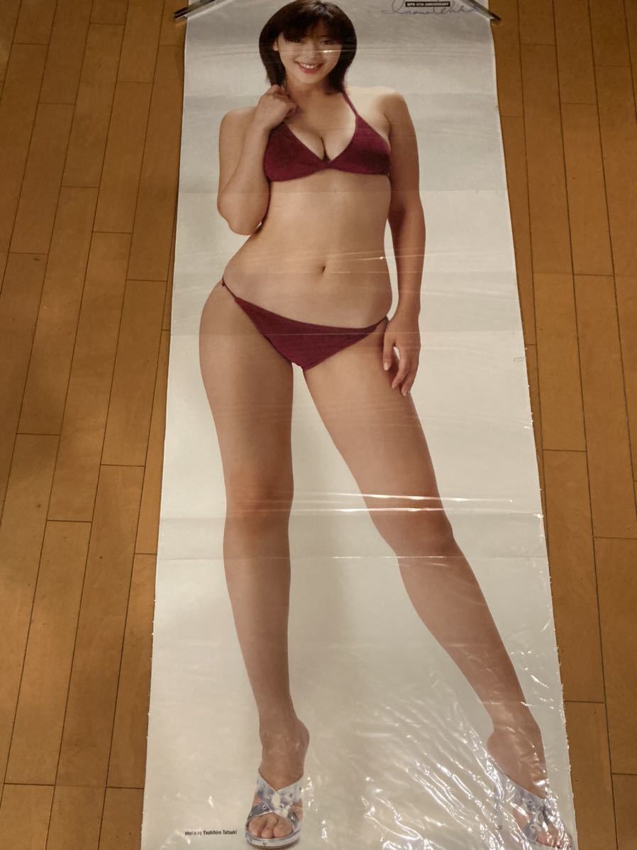 Yahoo!オークション - 井上和香 等身大ポスター 包装のまま