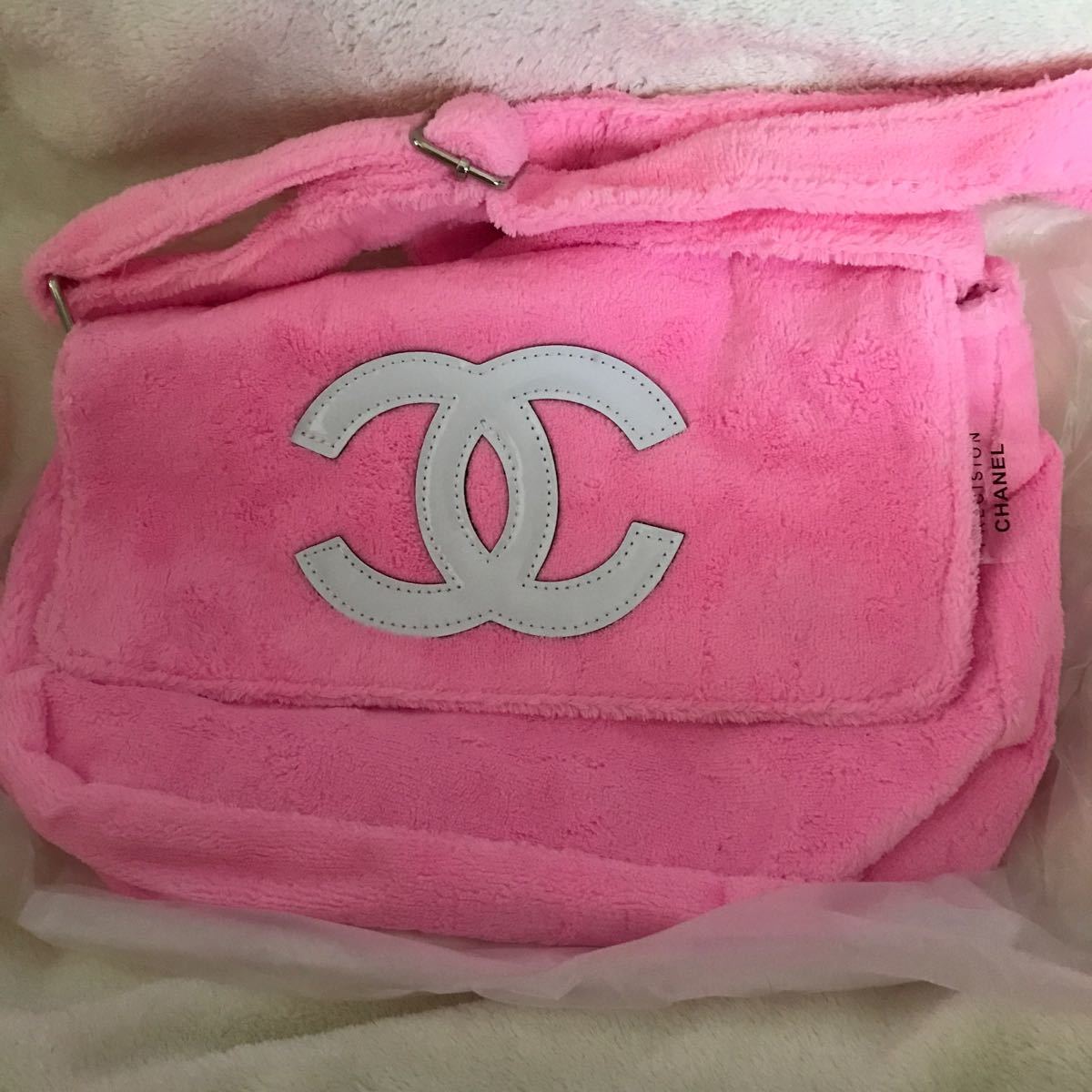シャネル ノベルティショルダーバッグ ピンクさらにお値下げ｜Yahoo