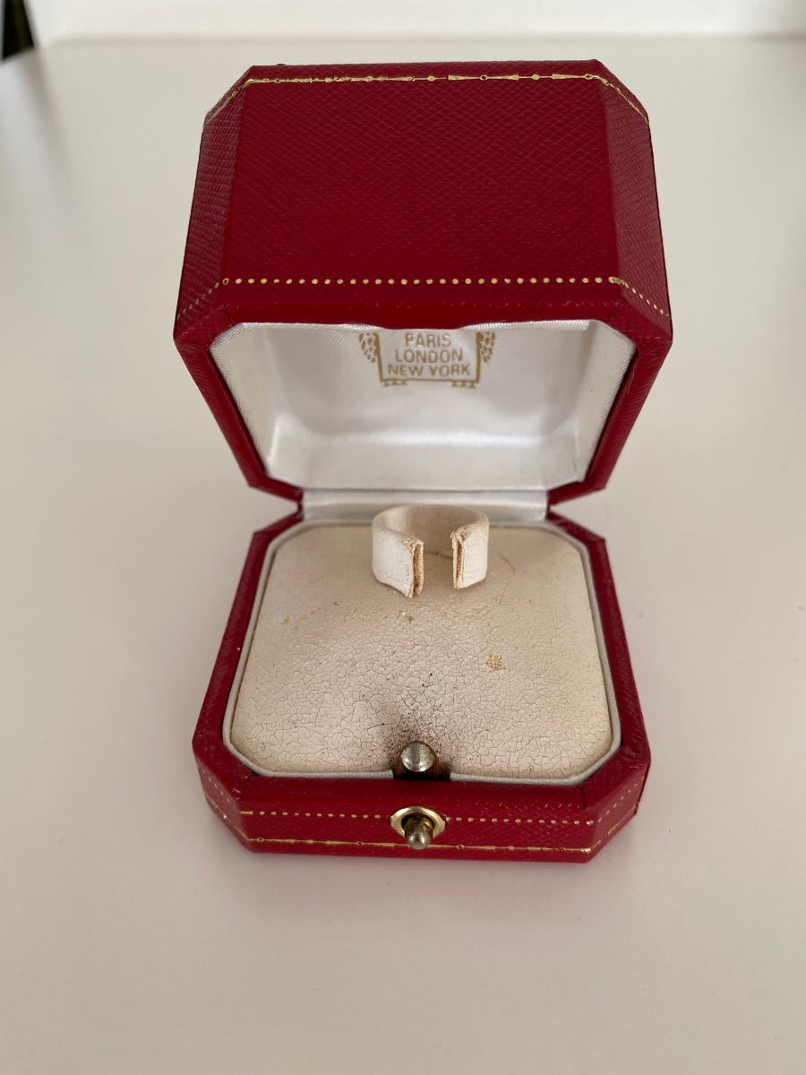 カルティエ 指輪ケース リングケース 空箱 1個 カルティエリング
