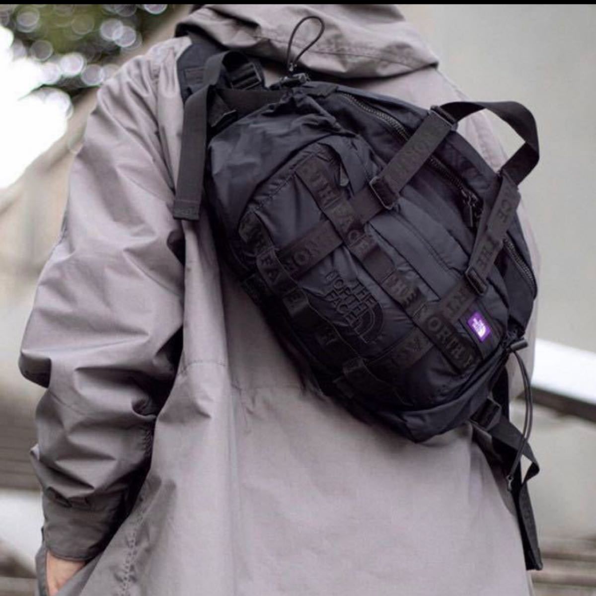 新品正規 ノースフェイスパープルレーベル コーデュラナイロン